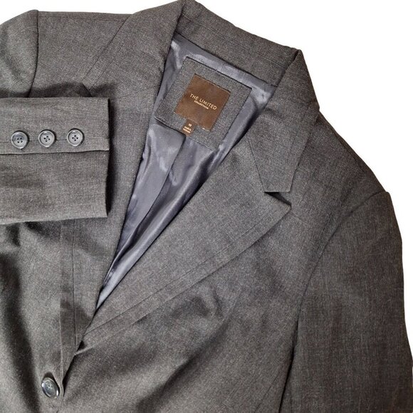 The Limited Women's Gray Suit Coat Size 10 Business Formal - Picture 1 of 6
